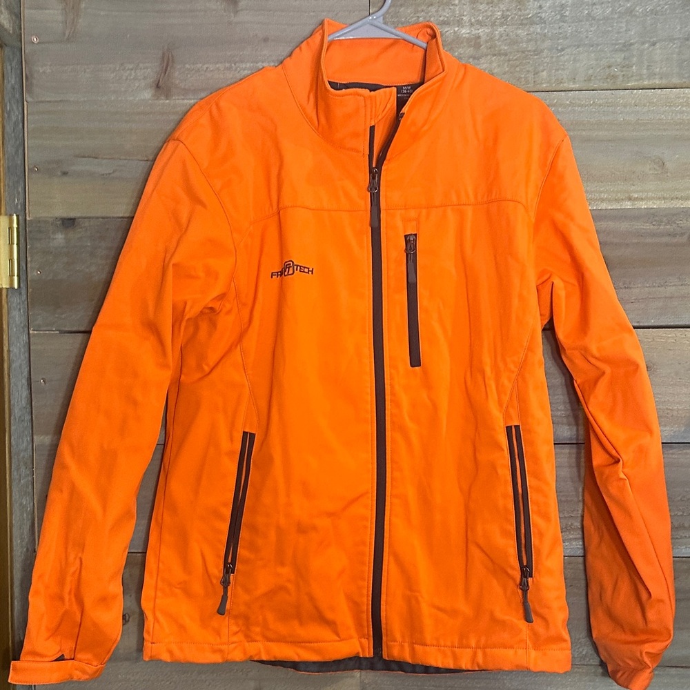 Fire Tech Men's Vibrant Orange Performance Jacket
